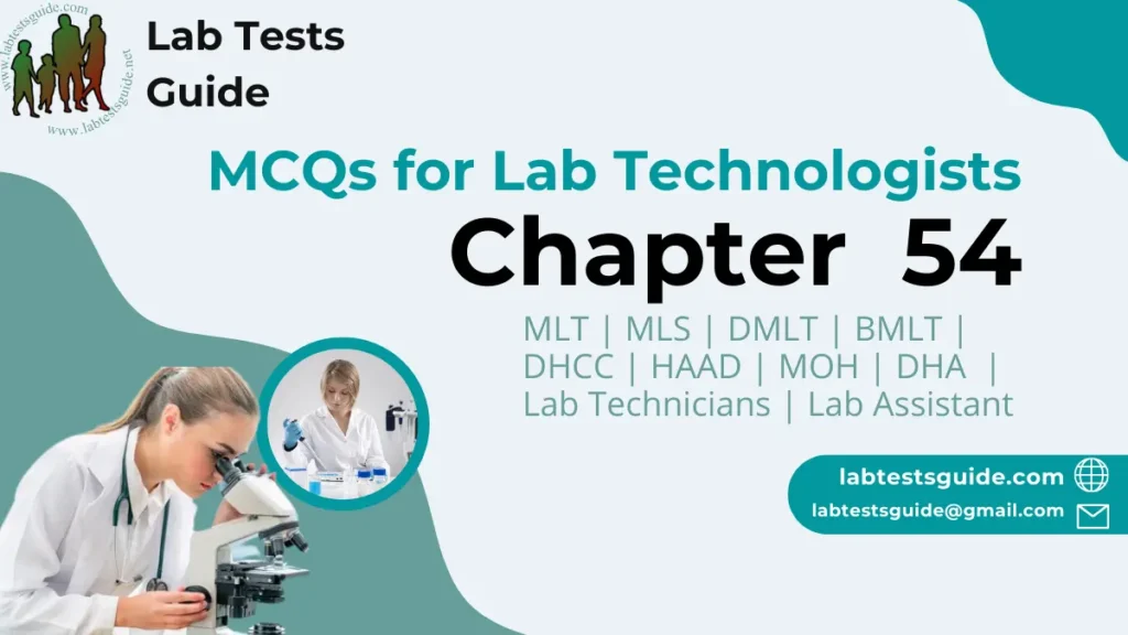 MCQs for Lab Technician