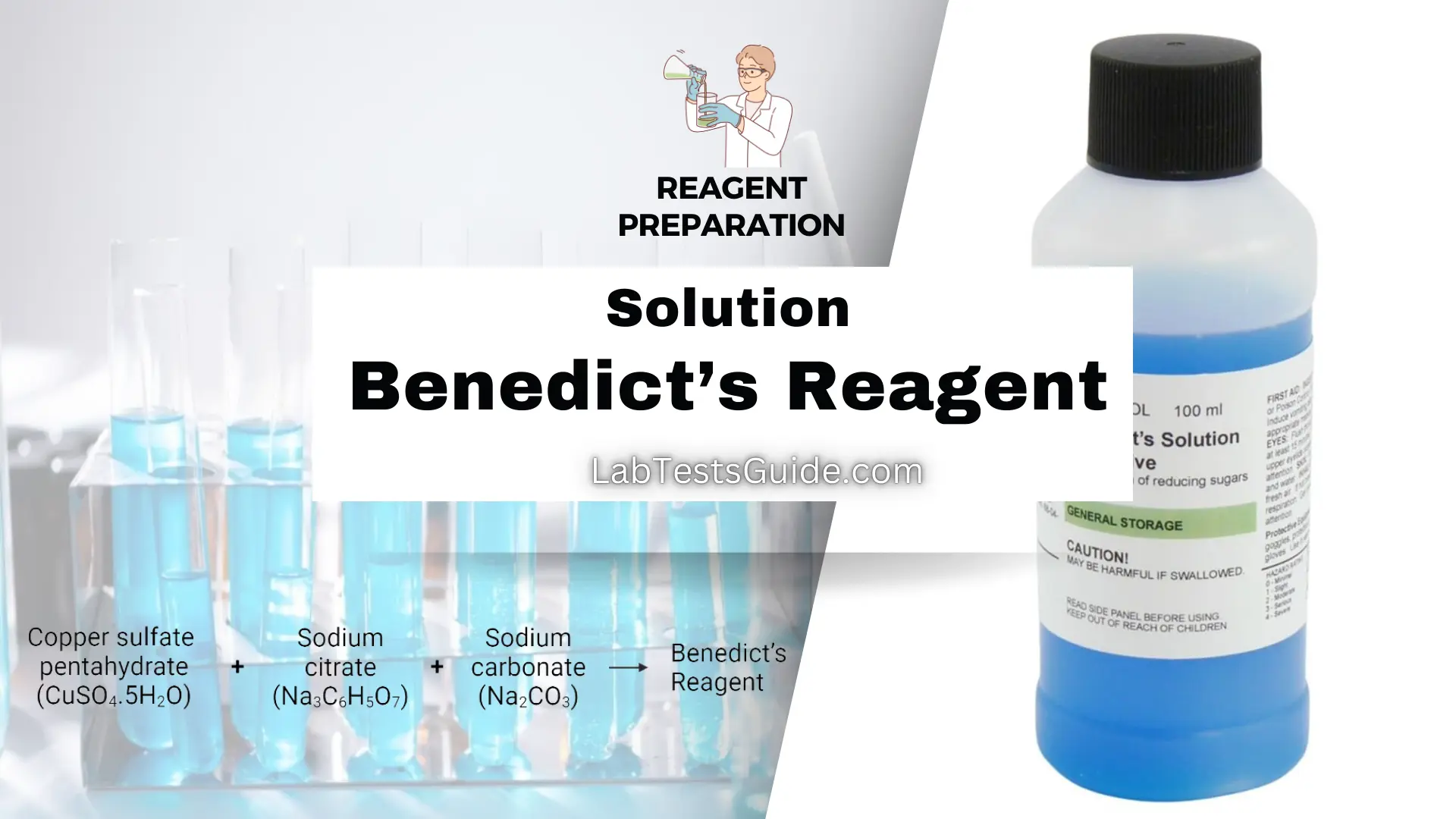 Benedicts Reagent Preparation Uses Composition And Precautions Lab