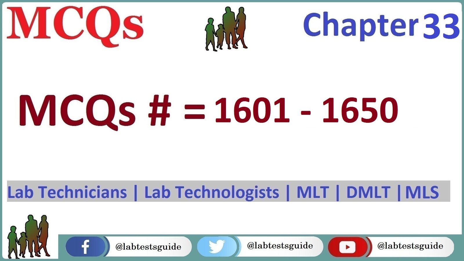 Mcq S For Lab Technician And Technologists Chapter 33 Lab Tests Guide