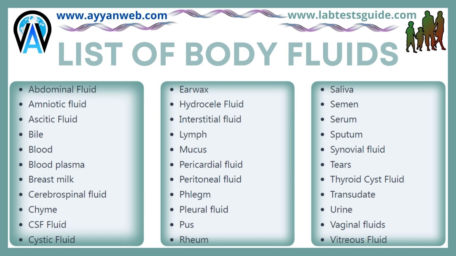 Body Fluids Lab Tests Guide