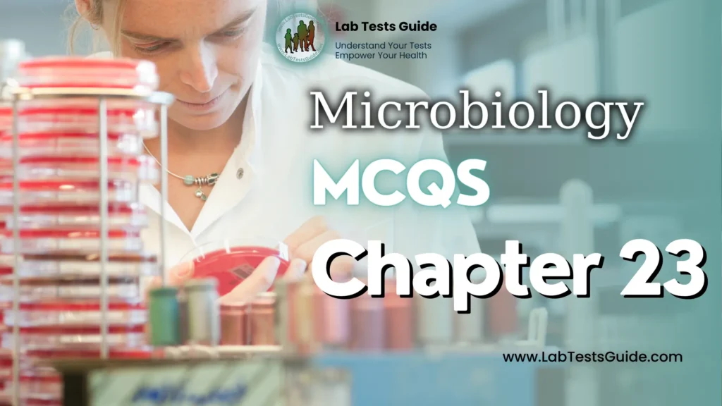Microbiology MCQs Chapter 23