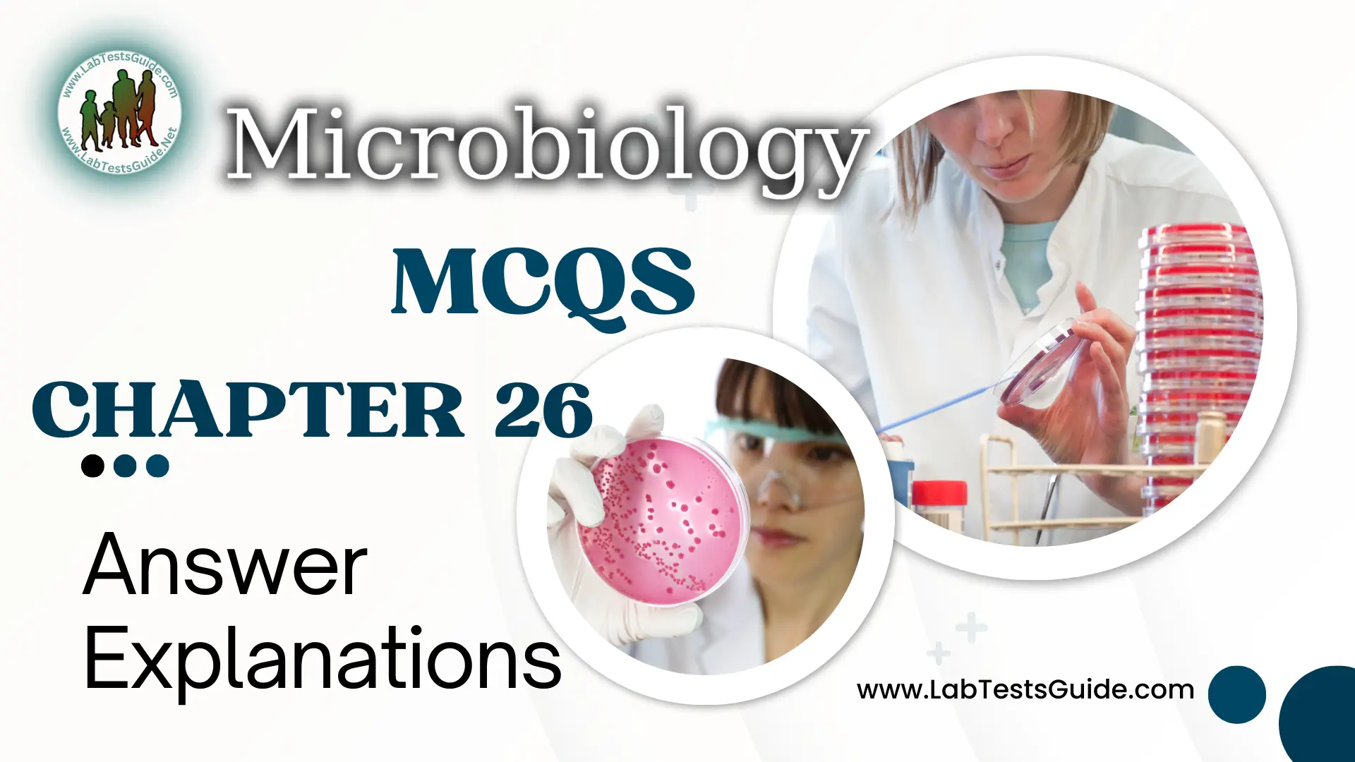 MicroBiology MCQs with Answer and Explnation | Chapter 26 | Lab Tests Guide