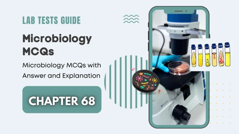 Microbiology MCQs Chapter 68