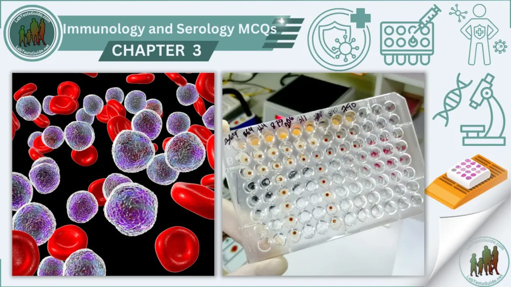 Immunology and Serology MCQs Chapter 3
