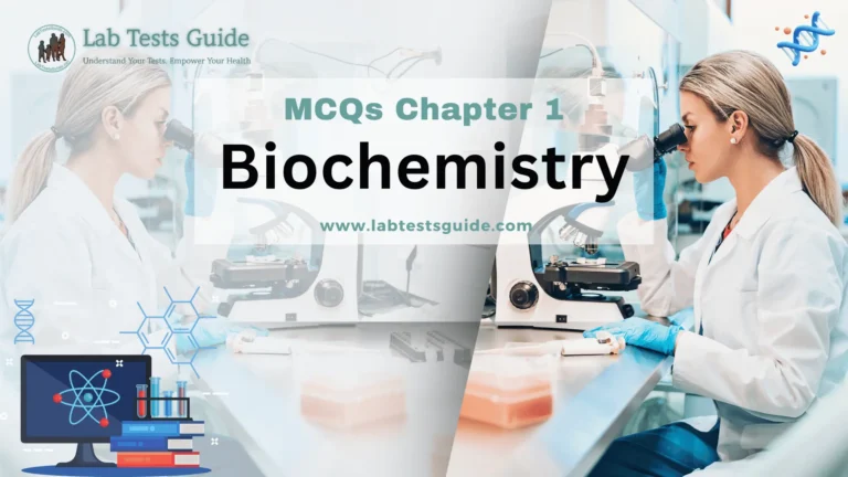 Biochemistry MCQs Chapter 1