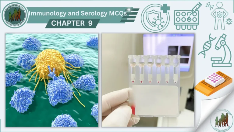 Immunology and Serology MCQs Chapter 9